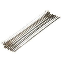 12 pcs 10/15/18/24 치아 고정 스크롤 톱 블레이드 블랙 목공 전동 공구 액세서리, 한개옵션0