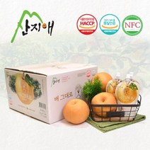 산지애 배그대로 주스 30팩 배즙 100% 착즙 NFC, 120ml