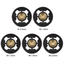 레이저 레벨기 수평기 수직기 측량기 사선 0.5/1.0/1.3/1.8/2.5mm 스프레이 노즐 황동 도장 분무기, 05 0.5mm