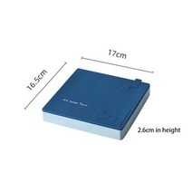 소프트아이스크림기계 가정용 아이스크림메이커 대형 아이스 큐브 박스 실리콘 트레이 몰드 홈 메이드 뚜껑, 02 파란