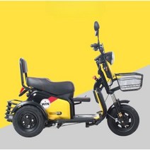 독일 전기 삼륜차 바이크 삼발이 3륜 미니 리튬 충전식 세발 소형 전기차, D