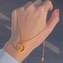 여자 순금 목걸이 1돈 3돈 5돈 명품 남자 순금 한돈 14k 18k 금목걸이 펜던트 추성훈 이지아 100일 생일 선물 장윤정 손담비 김고은 화사 문 토끼 기질 용 쇄골