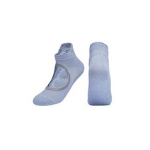 여성용 붕대 요가 양말 미끄럼 방지 빠른 건조 댐핑 필라테스 발레 양말 면화 좋은 그립, new gray