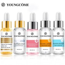 에센스 세럼 일본 사쿠라 에이징 히알루 론산 퓨어 골드 화이트닝 비타민 링클 페이스, 30ml, 1개