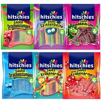 히치스 비건젤리 6종모음, 블루사우어드라헨구미125g