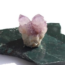 자수정 스피릿쿼츠 전시용 관상석 보석 HSROU-221179, 단품