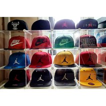 엠블럭&스페셜 스냅백정리함 뉴에라모자보관함 모자보관함 야구모자정리함 골프모자정리 모자진열대 수납장, 3층x4칸 12칸형(뒷덮개포함)