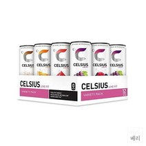 CELSIUS Fitness Drink Variety Pack 셀시어스 무설탕 탄산 음료수 버라이어티 팩 12oz(355ml) 12개입, Assorted_12 Fl Oz (Pack of 12)
