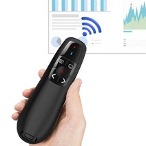 무선 파워포인트 펜 프레젠테이션 리모콘 USB 원격 제어 F-lip 발표자 포인터 PPT 슬라이드 어드밴서 2.4GHz