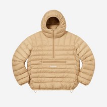 슈프림 마이크로 다운 하프 집 후드 풀오버 탄 - 22FW Supreme Micro Down Half Zip Hooded Pullover Tan 495487