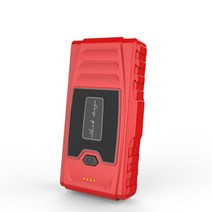 차량용 점프스타터 18000mah 자동차 강력한 전원 은행 스테이션 자동차 배터리 자동, 빨간색, 1개