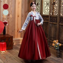 한복 공연복 여성 전통 한복 드레스 무용 공연 의상ZH23031004