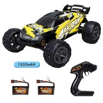 1:8 풀 스케일 45 Km/H 고속 트럭 Rc 자동차 원격 제어 오프로드 드리프트 차량 모델 레이싱 머신, Dual battery_2