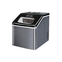 제빙기 아이스메이커 얼음제조 220V 50Hz 전기 총알 원통형 얼음 기계 25kg/24h 우유 차 상점을 위한 자동, 01 Barreled water