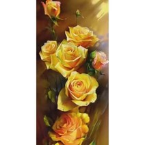 보석 160종류의 보석십자수 행운 금전 상징 그림, 121 C금C전운 보석C십자수09 40x80