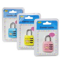 락 번호자물쇠3단(CL-303)번호다이얼 사물함열쇠 번호 다이얼 자물쇠3단 CL303 사물함열쇠, 블루
