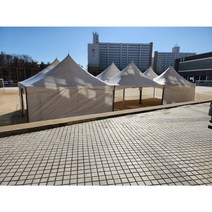 몽골텐트렌탈 장기렌탈 환영 다양한 사이즈 학교공사 벽면 물받이 스크린 포함