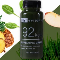 클렌즈주스 케일주스 92kcal 밀싹 하루야채 사과착즙밀싹주스 사과케일주스 클렌즈음료 클린주스 사과즙, 본상품