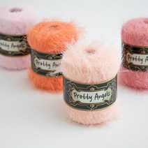 야나 프리티 엔젤(Pretty Angels) 솔잎사 폴리에스터 사계절 뜨개실 코바늘 대바늘실, 8 옐로우그린