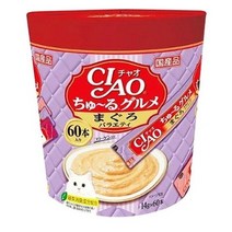 이나바 챠오츄루 고양이 간식, 참치, 60개입