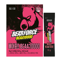 헬스헬퍼 베어포스 BCAA 10000 1박스(14포), 140g, 1개