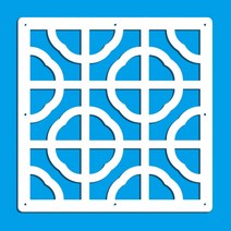 셀프 가벽 설치 저 비용 공간분리 가림막 주방 파티션 Hanging Room Divider 화이트 우드 플라스틱 매달려 패널 0.2 스크린 디바이더 장식 모든 액세서리, 29x29cmx12pcs, 03 White 3