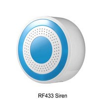 Tuya-스마트 무선 홈 와이파이 GSM GPRS 모션 감지기 센서 도난 경보 시스템 스마트 라이프 앱, [01] EU 플매트 카펫 러그, [01] RF433 Siren