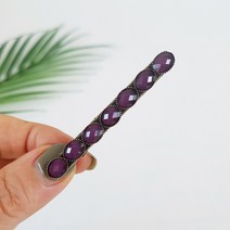 빈티지 앤티크 호마이카 포인트 6 cm 헤어핀 집게핀