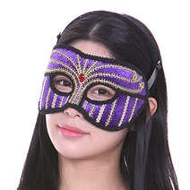 럭셔리 가면 MJ-438 파티 무도회 할로윈 오페라 연극, 단품