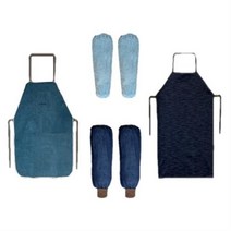 용접용품 가죽앞치마 가죽어깨토시 가죽중토시 청앞치마 청토시 용접앞치마 용접 토시, LWA2