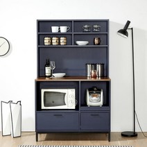 [인터데코] 주방수납장 다용도수납장 P0000DYB, 색상:그레이