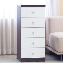 리더스퍼니처 400 2~5단 서랍장(열쇠), 5단(월낫화이트)