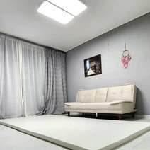 쁘띠메종 한판매트 테라조 300X140X4cm, 테라조베이지X웜그레이