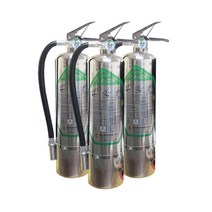 청정 소화기 3kg HCFC-123 친환경소화기 하론 대체형, 소화기 만, 6개