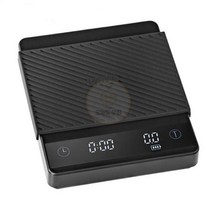 계근대 커피 전자 저울 2kg 타이밍 계량 바 스케일 이탈리아 손으로 양조 한 커피 계량 주방 가정용 저울