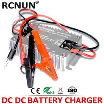 인버트 인버터 컨버터 디자인 8-36V 12.6V 14.5V 10A DC 벅 부스트 충전기 리튬 배터리 충전 RCNUN, [01] 8-36VDC, [01] 12.6V 10A