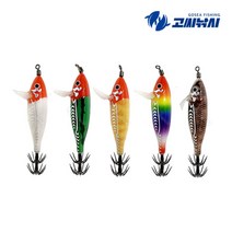 고씨낚시 스몰 브라이트 에기 축광에기 쭈꾸미 갑오징어 야광 에기, #2 수박