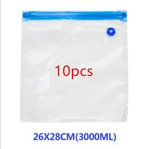 전기 펌프 식품 보존 백 공기 추출 압축 주방 과일 및 채소 밀봉 포장 백, 26x28cm