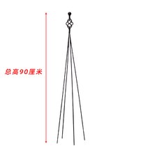 미니 정원 가꾸기 철제 화분 지지대 기둥 원예도구, 중간, 90cm