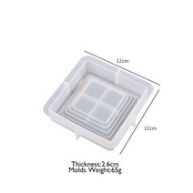 도자기공예 만들기 도구 물레 DIY시멘트 U 자형 트레이 도자기 금형 DIY 콘크리트 석고 아치 무지개 배경, 04 04