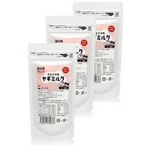 염소 우유 개 고양이 무첨가 네덜란드산 전지 분유 100g Milpeco 밀페코 염소 우유 개 고양이용 간식 강아지 새끼 고양이 작은 동물 영양 풍부 (3개 세트)