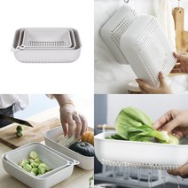 플라스틱 소쿠리 건조채반 3종 상추 채소 세척바스켓 야채씻기 과일씻기 플라스틱채반 상추채반 채반바스켓