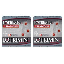Lotrimin 로트리민 클로트리마졸 안티펑걸 크림 12g 2팩
