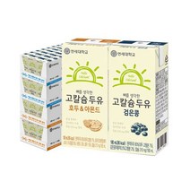 연세두유 연세 뼈를 생각한 고칼슘두유 180ml x 96팩 검은콩 호두아몬드 혼합, 검은콩24팩+호두아몬드72팩