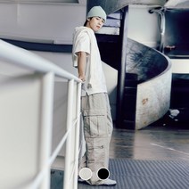 지오다노 114524 차은우 코튼 트윌 카고 팬츠