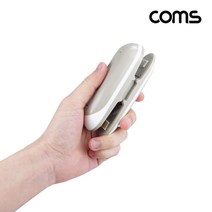 JA003 Coms 휴대용 봉지 밀봉기 실링기 & 커팅기 과자봉지 봉투 비닐 밀봉, 1개, 1개