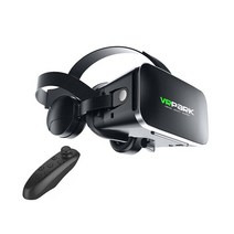 vr영상기기 3D VR Headset Smart Glasses for Smartphones Mobile Cell Phone Lenses Goggles, 한개옵션1, 01 J50 with Controller