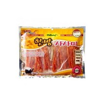 라이코스 한방 사사미 500g 강아지간식 사 스틱형 반