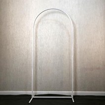 포토존꾸미기 정원장미아치 셀프웨딩 사진촬영 인공 꽃 장식 금속 철 프레임 웨딩 배경 서클 아치 생일 파티 베이비 샤워, H1.8m(70.8in)+white