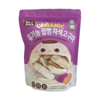 맘스스낵 유기농 팝짱 자색고구마, 자색고구마맛, 1개